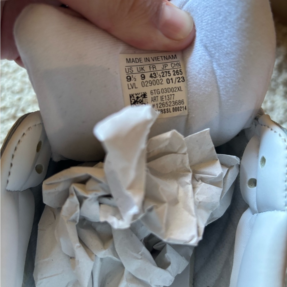Adidas Samba White and Black with Gum Sole - Picture 5 of 10